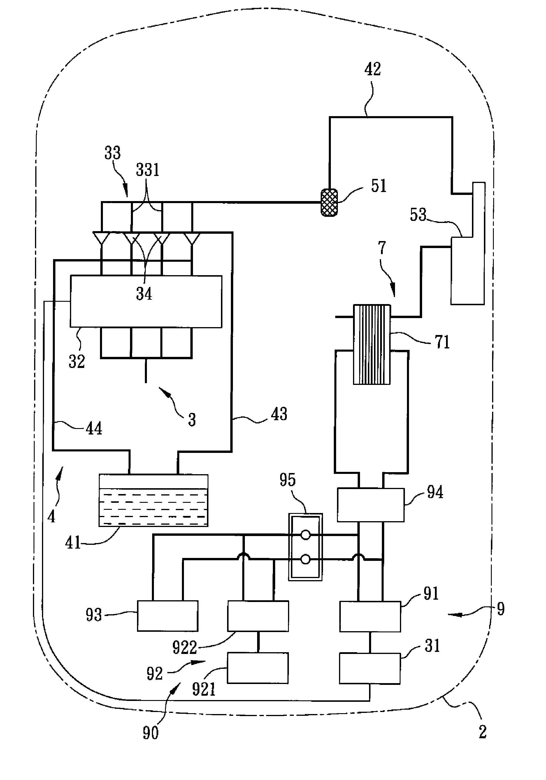 Oxyhydrogen vehicle