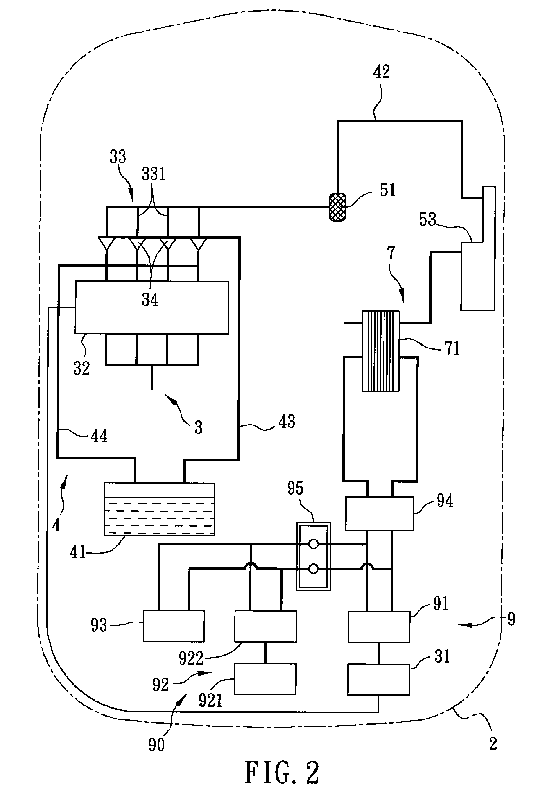 Oxyhydrogen vehicle