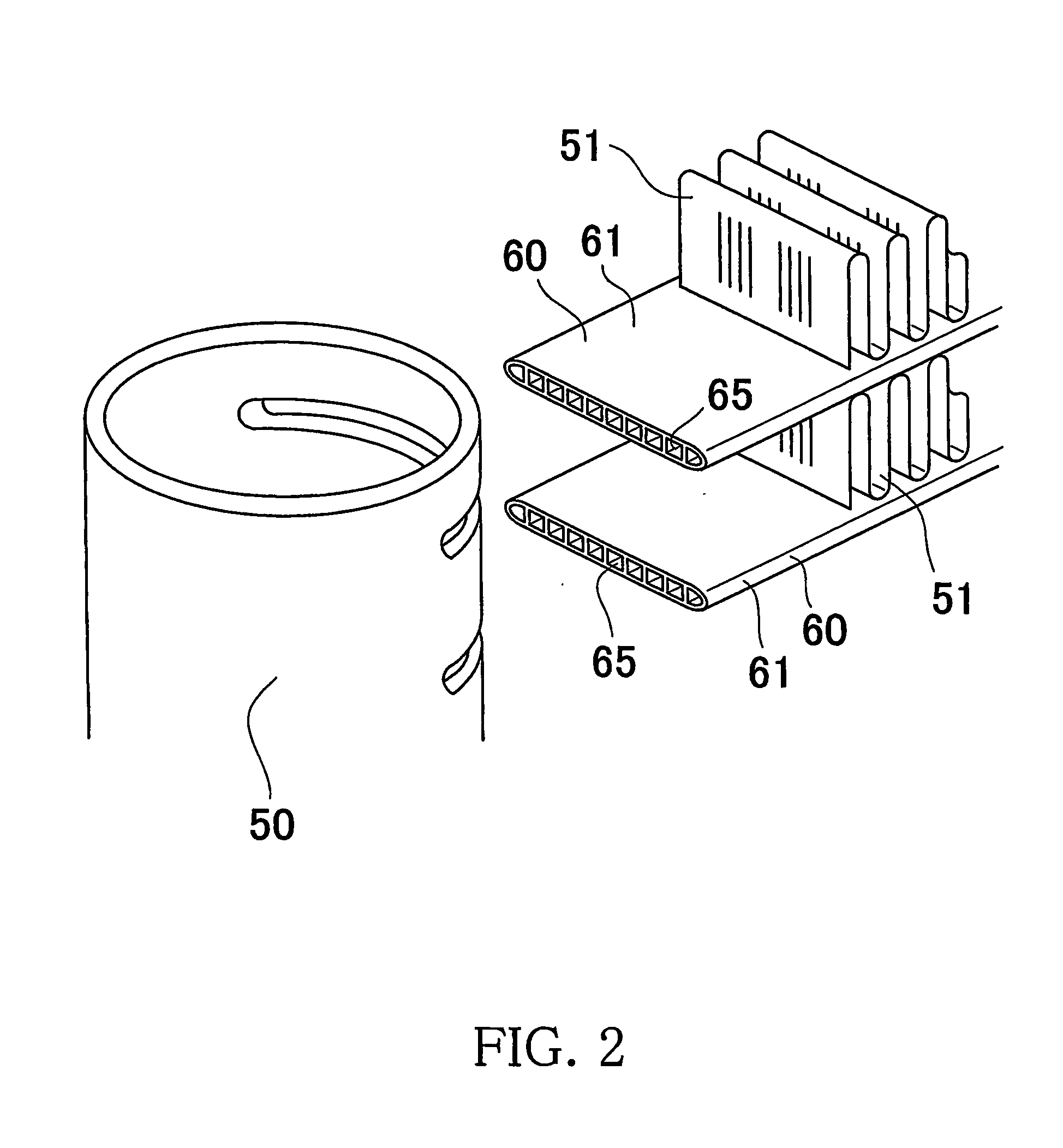 Heat exchanging tube and heat exchanger