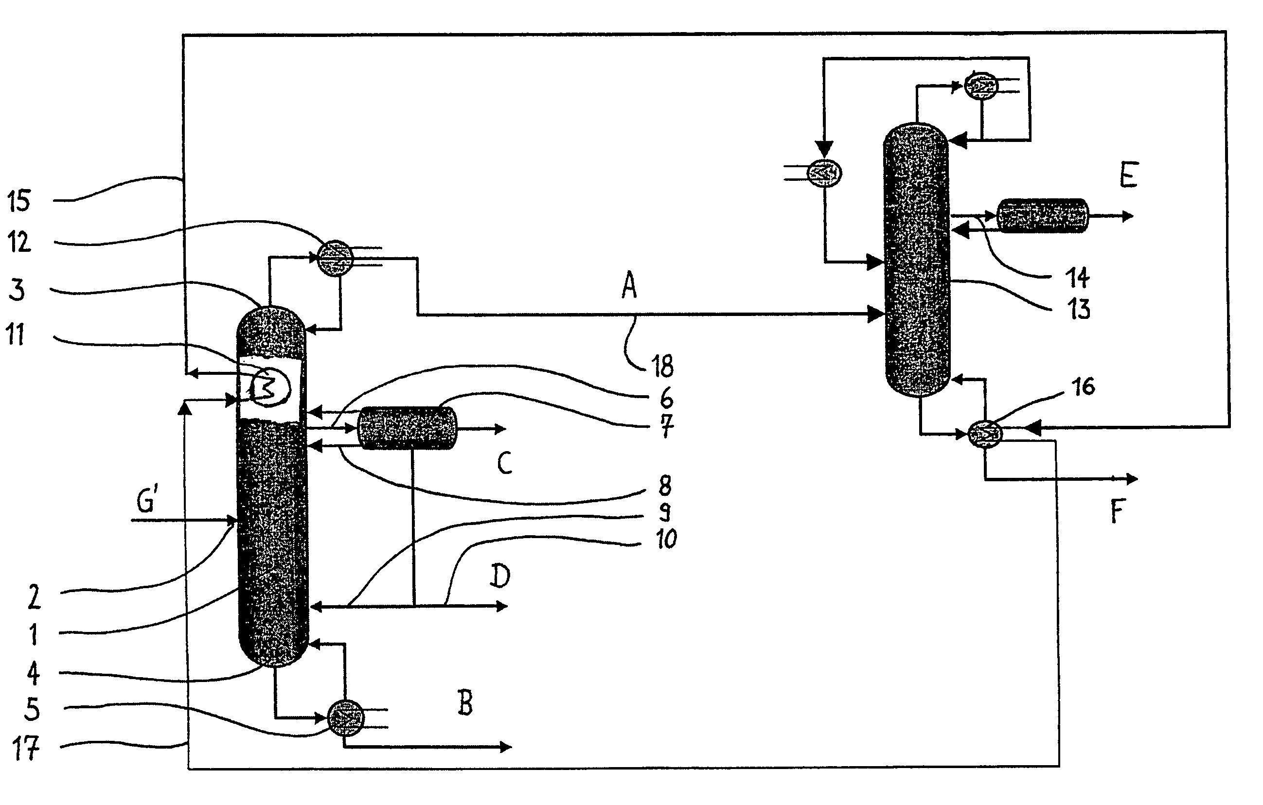 Process for the preparation of phenolic compounds, for separating phenol from cleavage product mixtures, and an apparatus