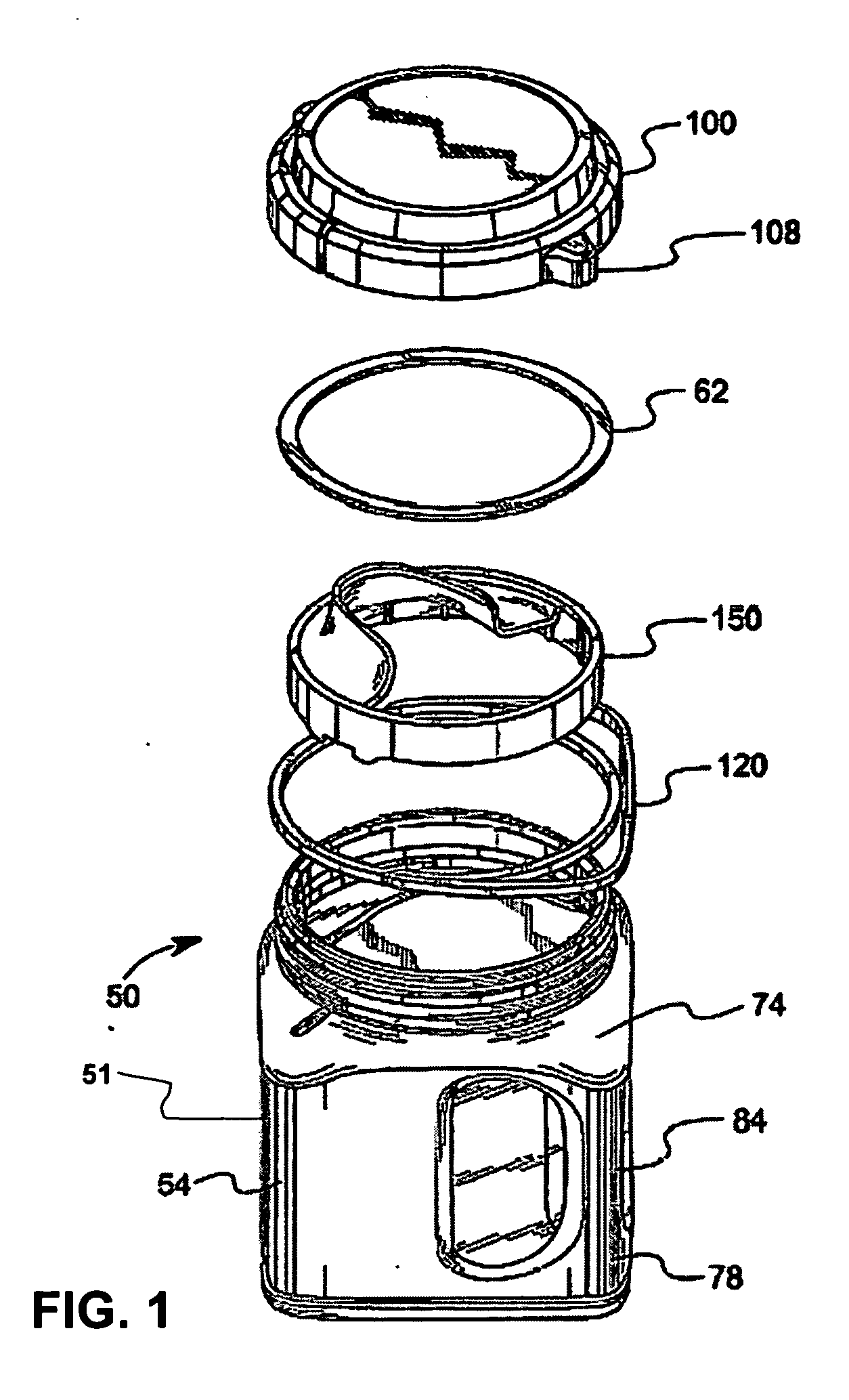 Container and lid assembly