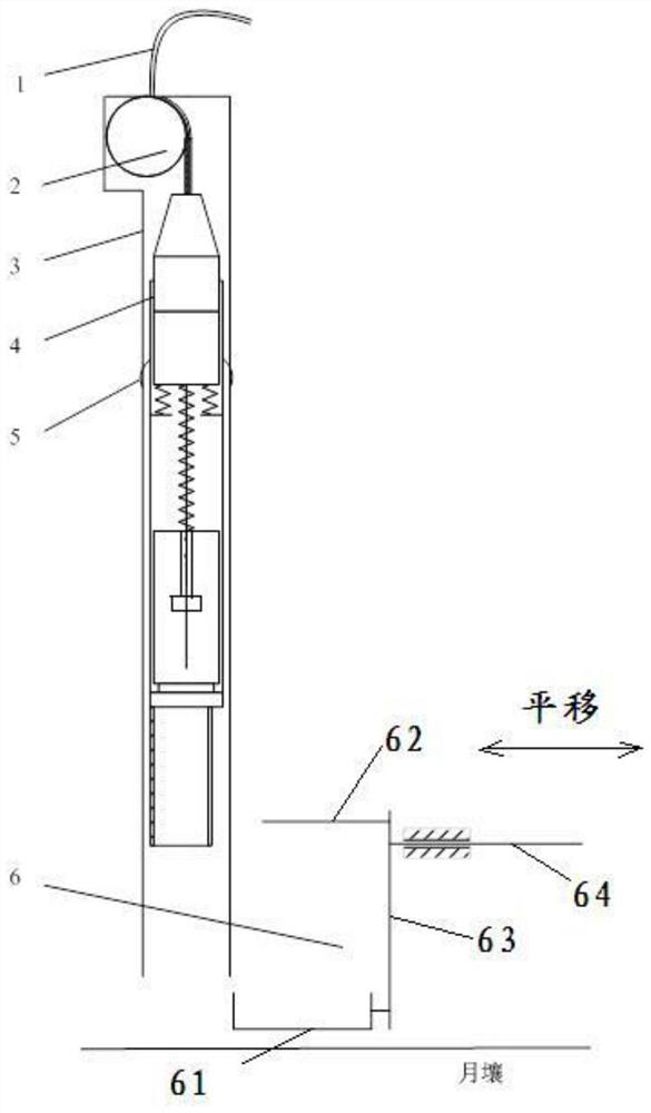 Impact penetration submerged deep water frozen soil continuous sampling device