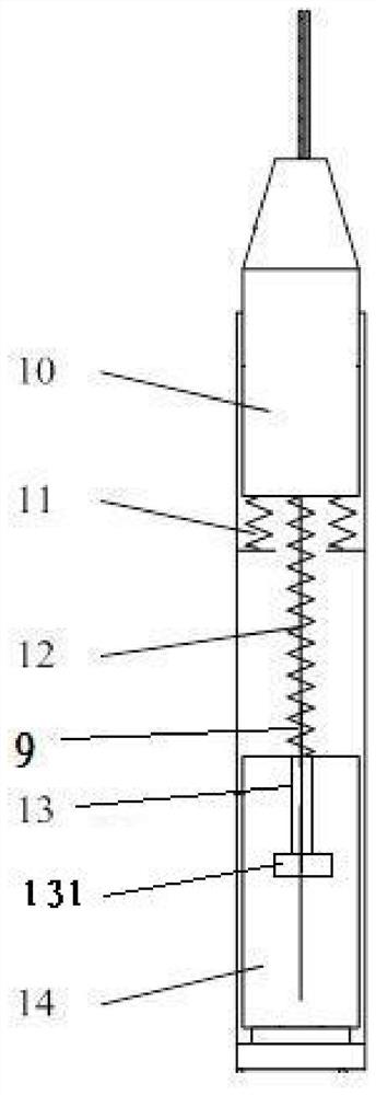 Impact penetration submerged deep water frozen soil continuous sampling device