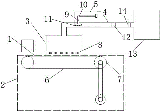 Paper feeding device used for printing