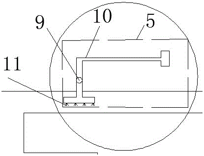 Paper feeding device used for printing