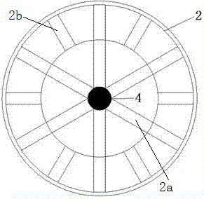 Drilling test device and method used for shield model test