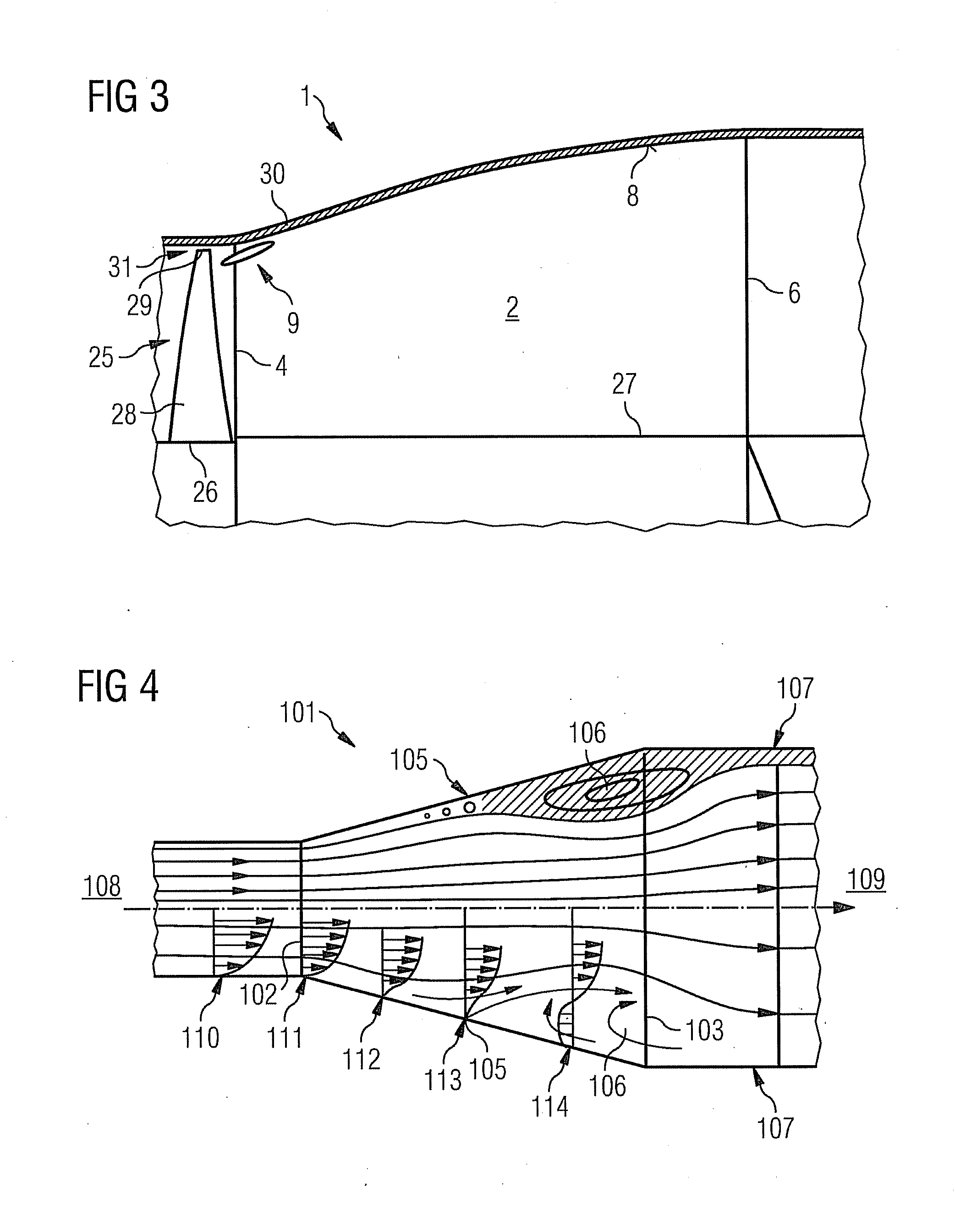 Diffuser arrangement