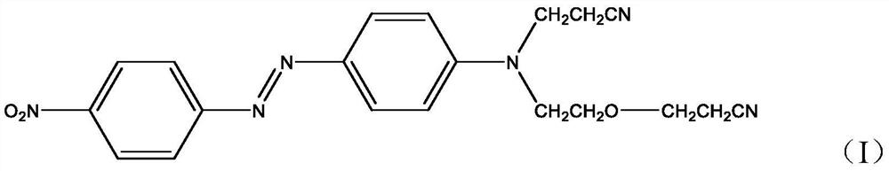 Orange disperse dye composition, orange disperse dye and preparation method and application thereof