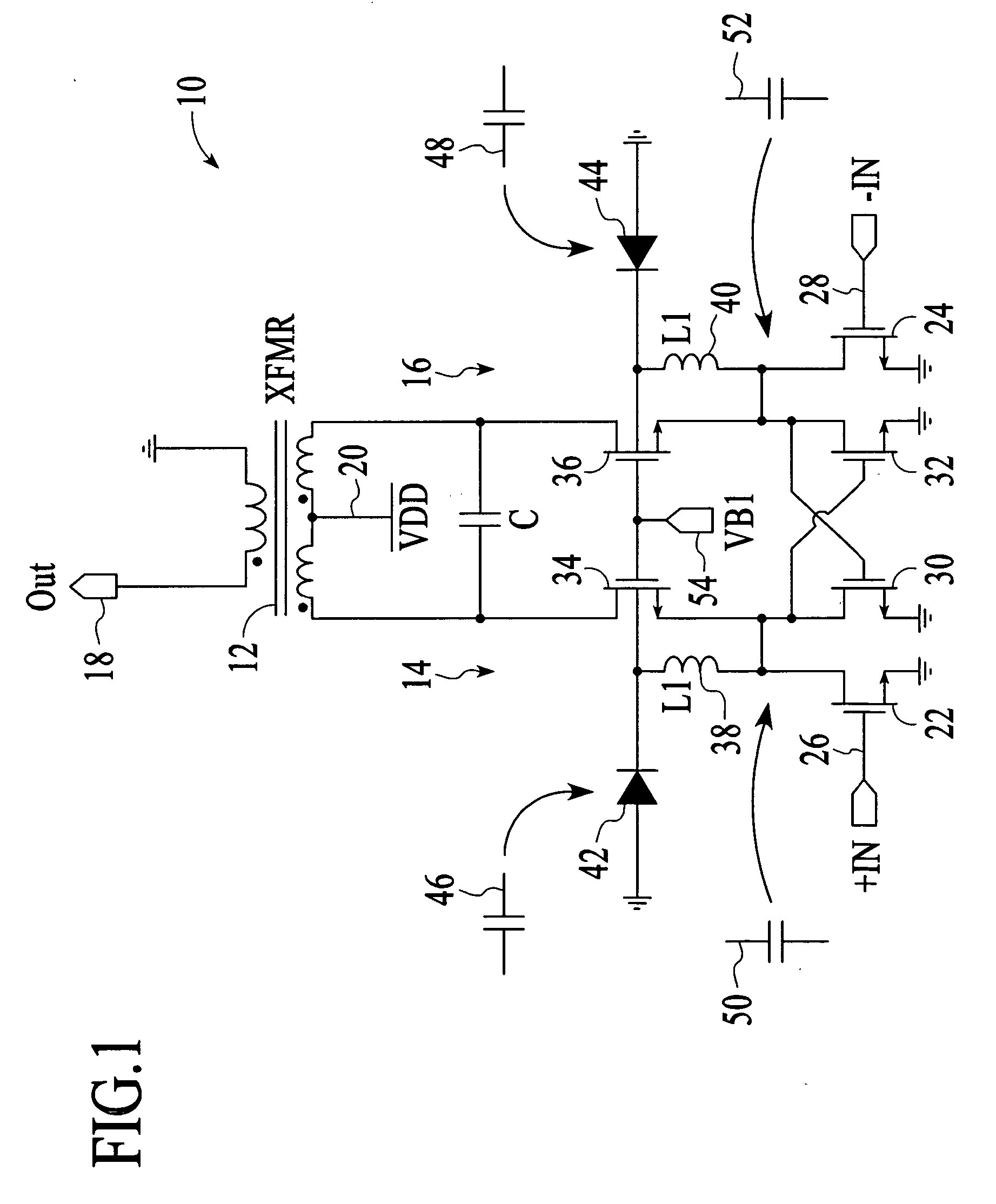 Power amplifier utilizing high breakdown voltage circuit topology