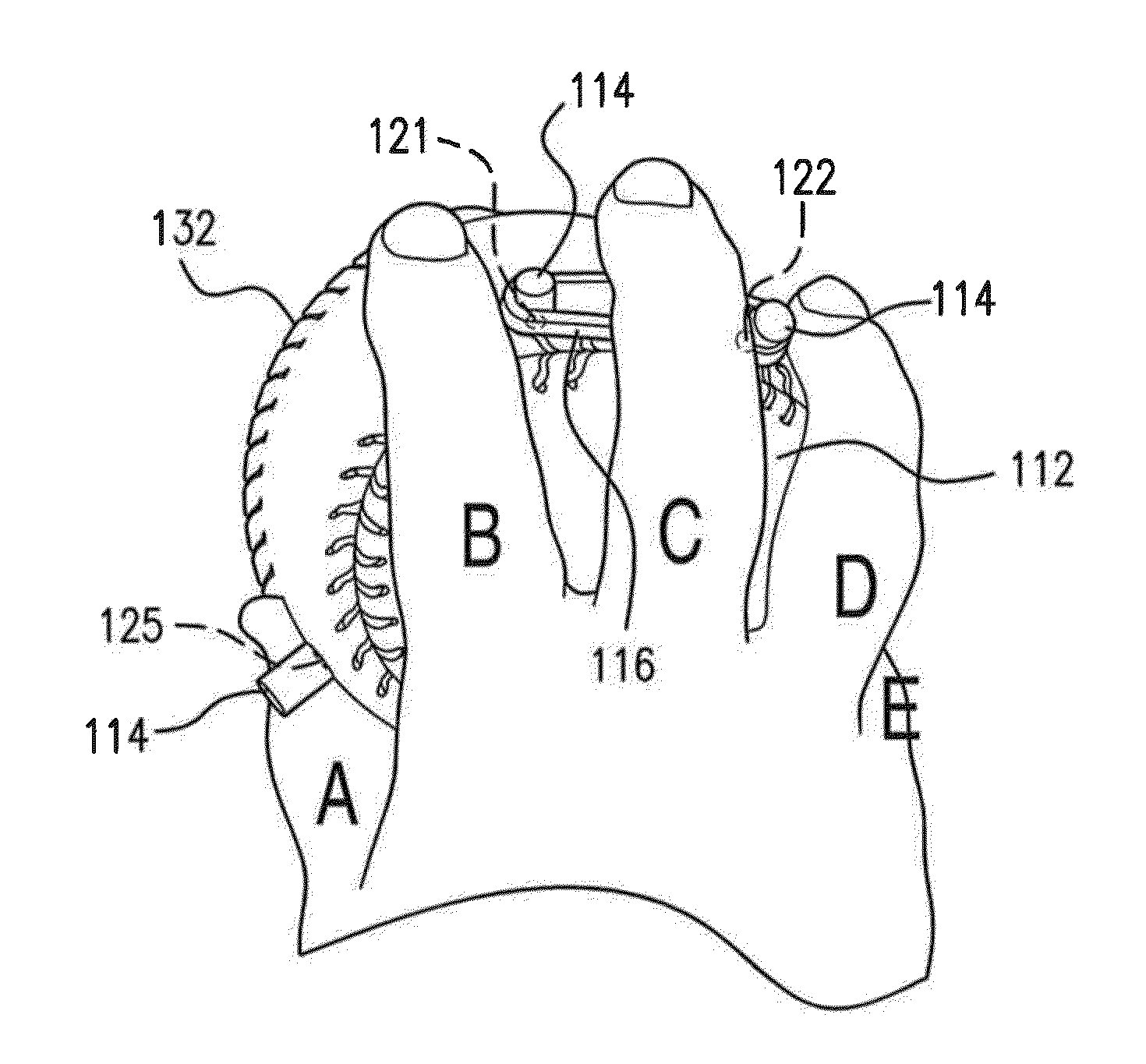 Pitching movement training device