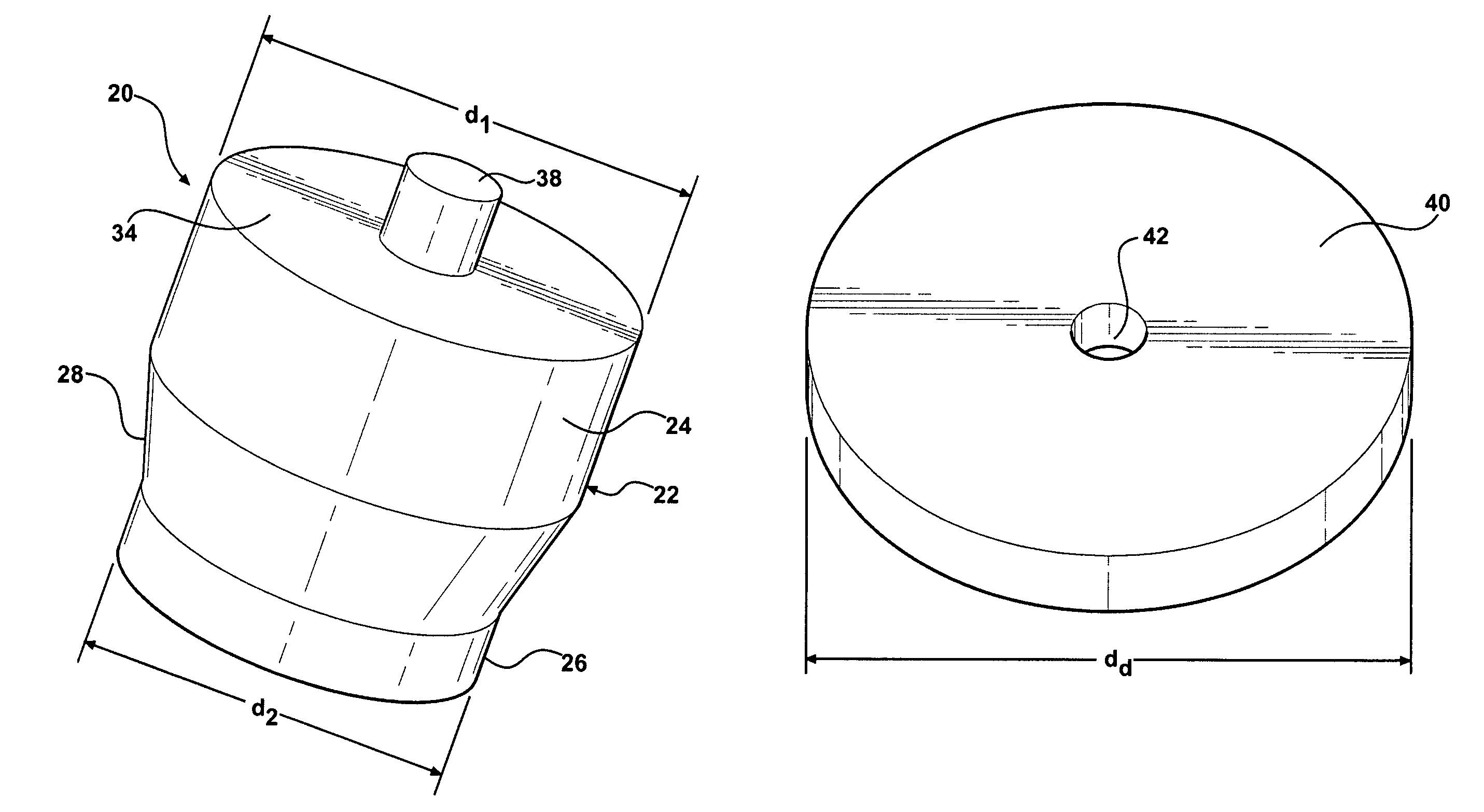 Surveying stake cap