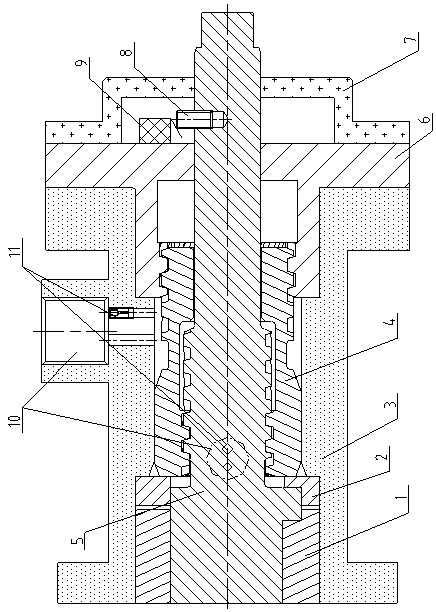 Swing hydraulic cylinder with damping function