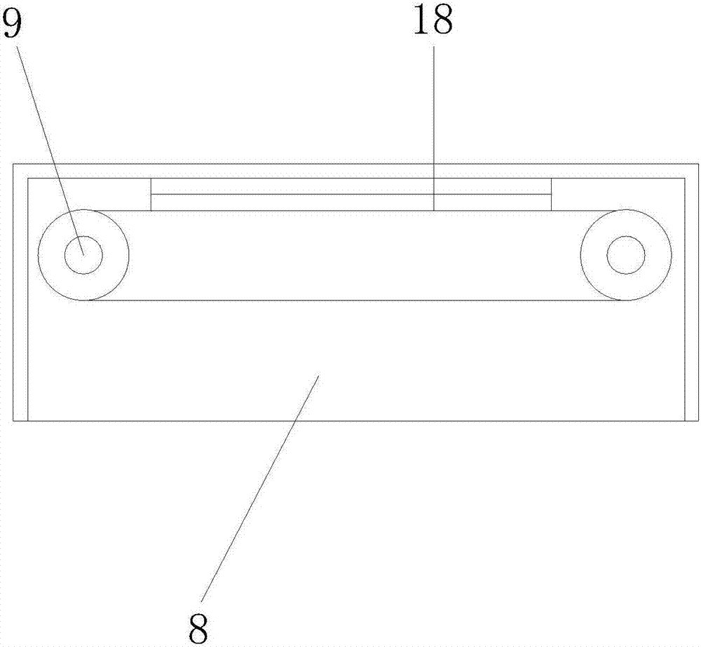 Continuous cleaning device for subsidiary agricultural products