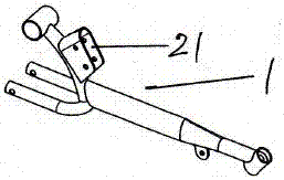 Z-shaped folding tricycle recreational vehicle