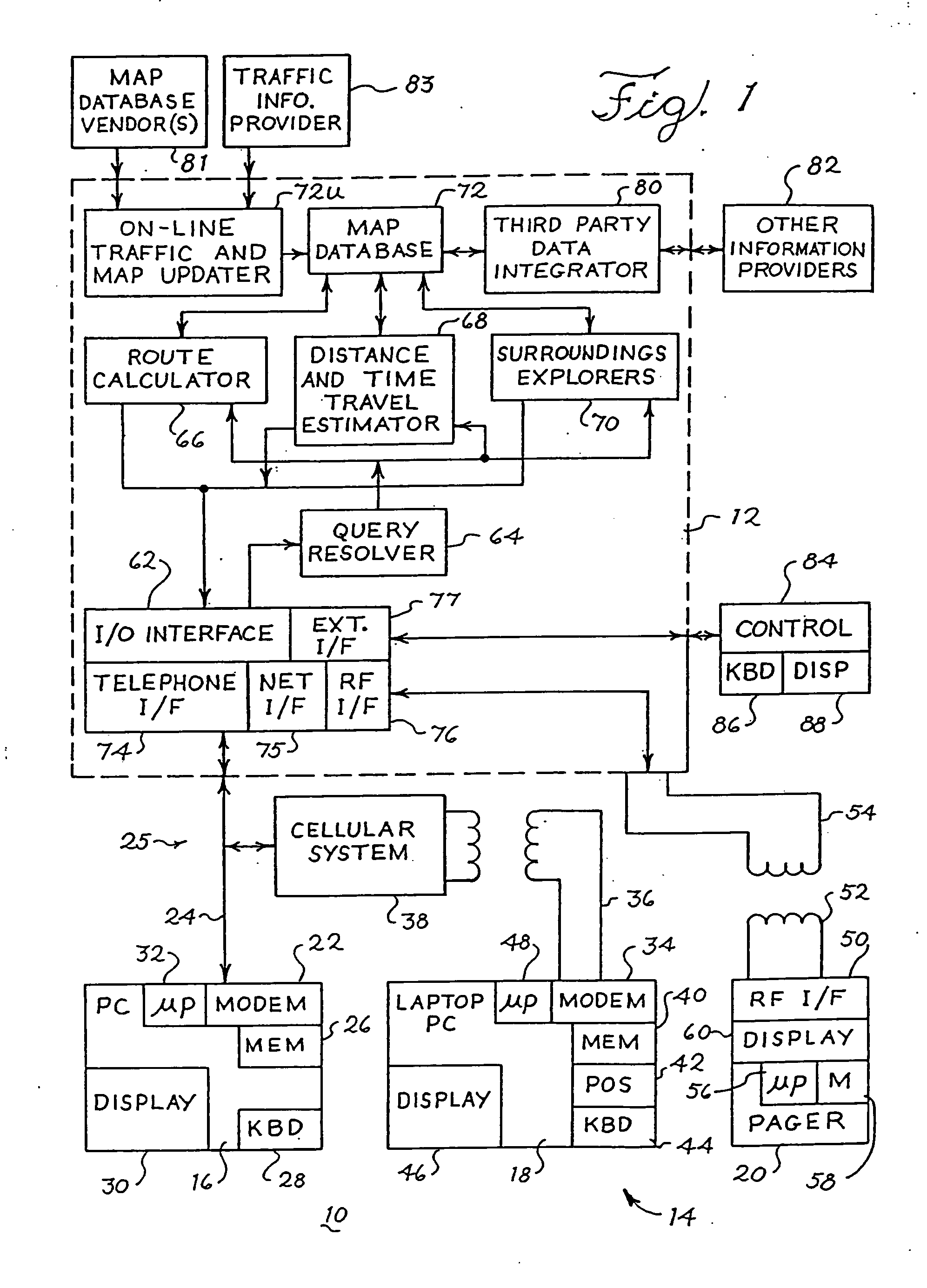 Electronic navigation system and method