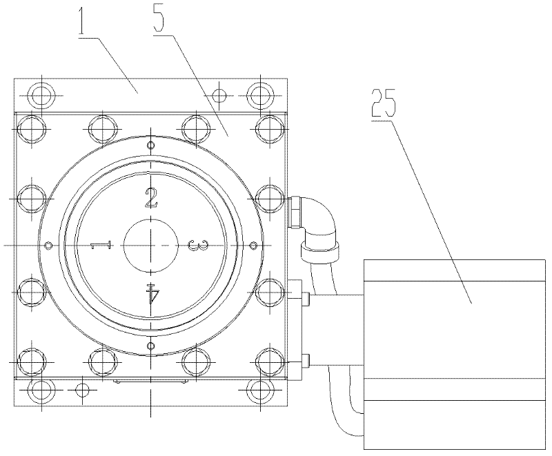 Vertical electric numerical control knife rest