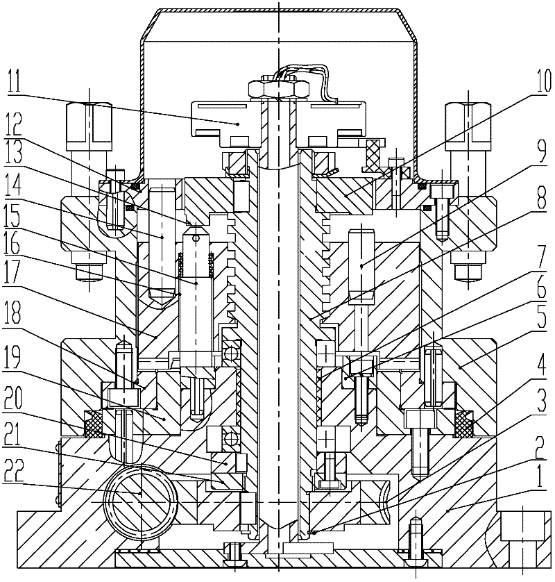 Vertical electric numerical control knife rest