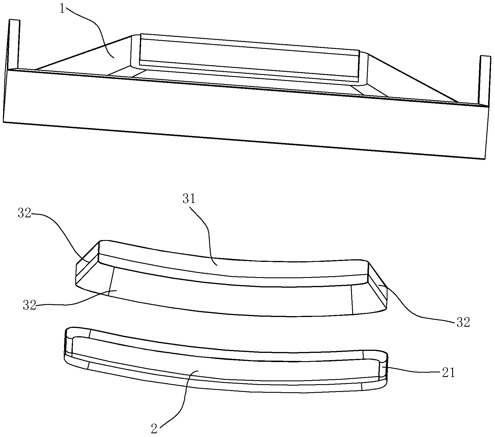 Rectification acceleration disc structure of range hood