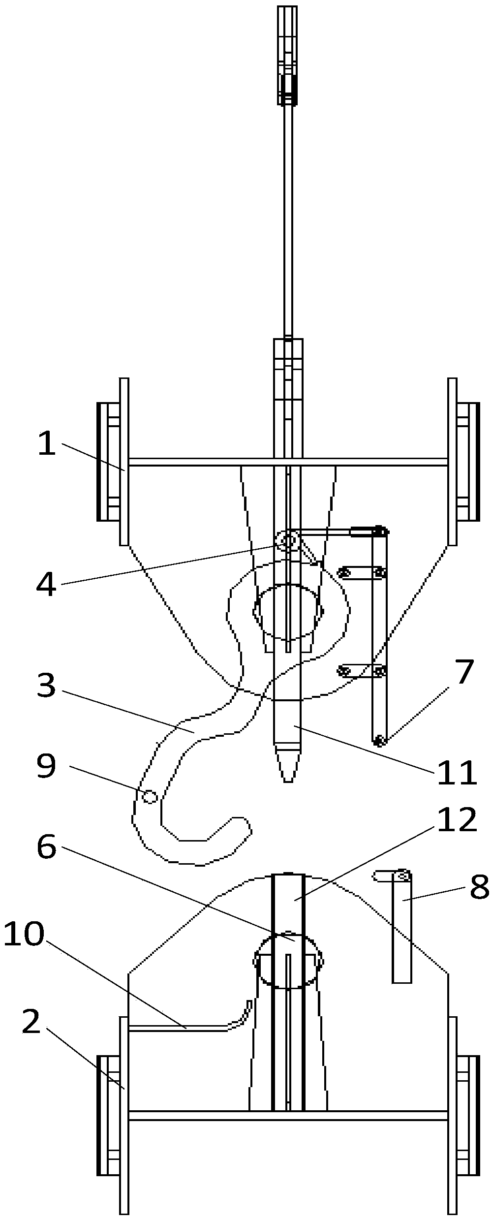 A Hanging Beam Applicable to Gates of Water Conservancy Projects