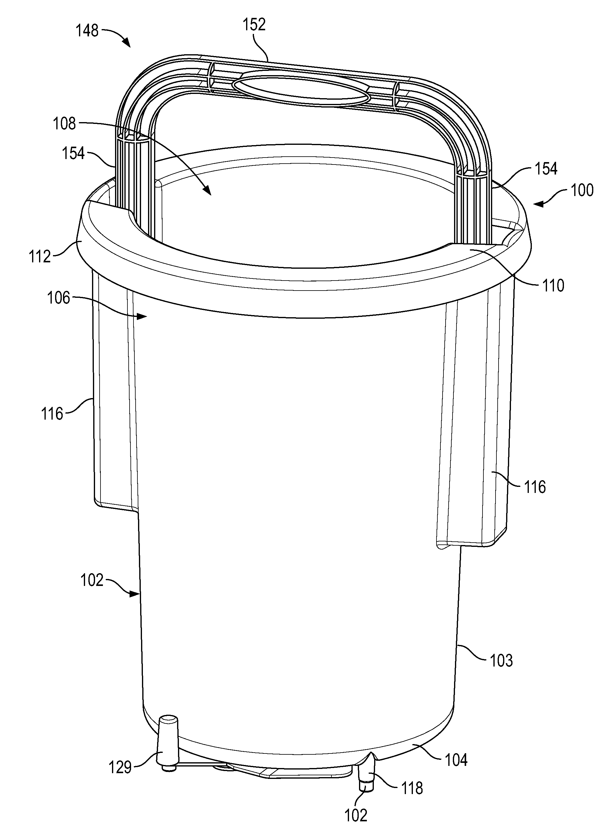 Manually-operated clothes washing apparatus