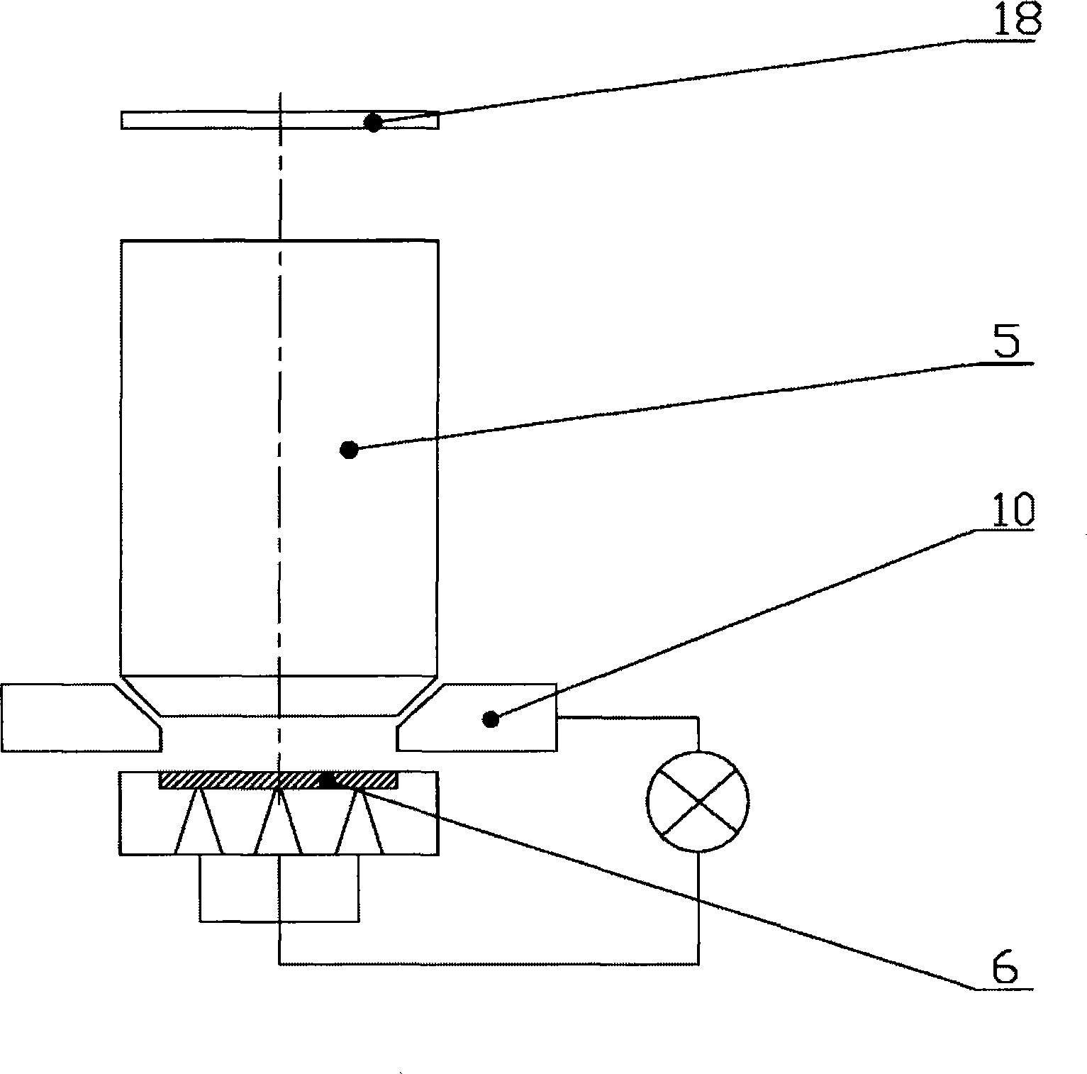 Auto gain link closed-loop feedback control method in self-adapting focusing and leveling sensor system