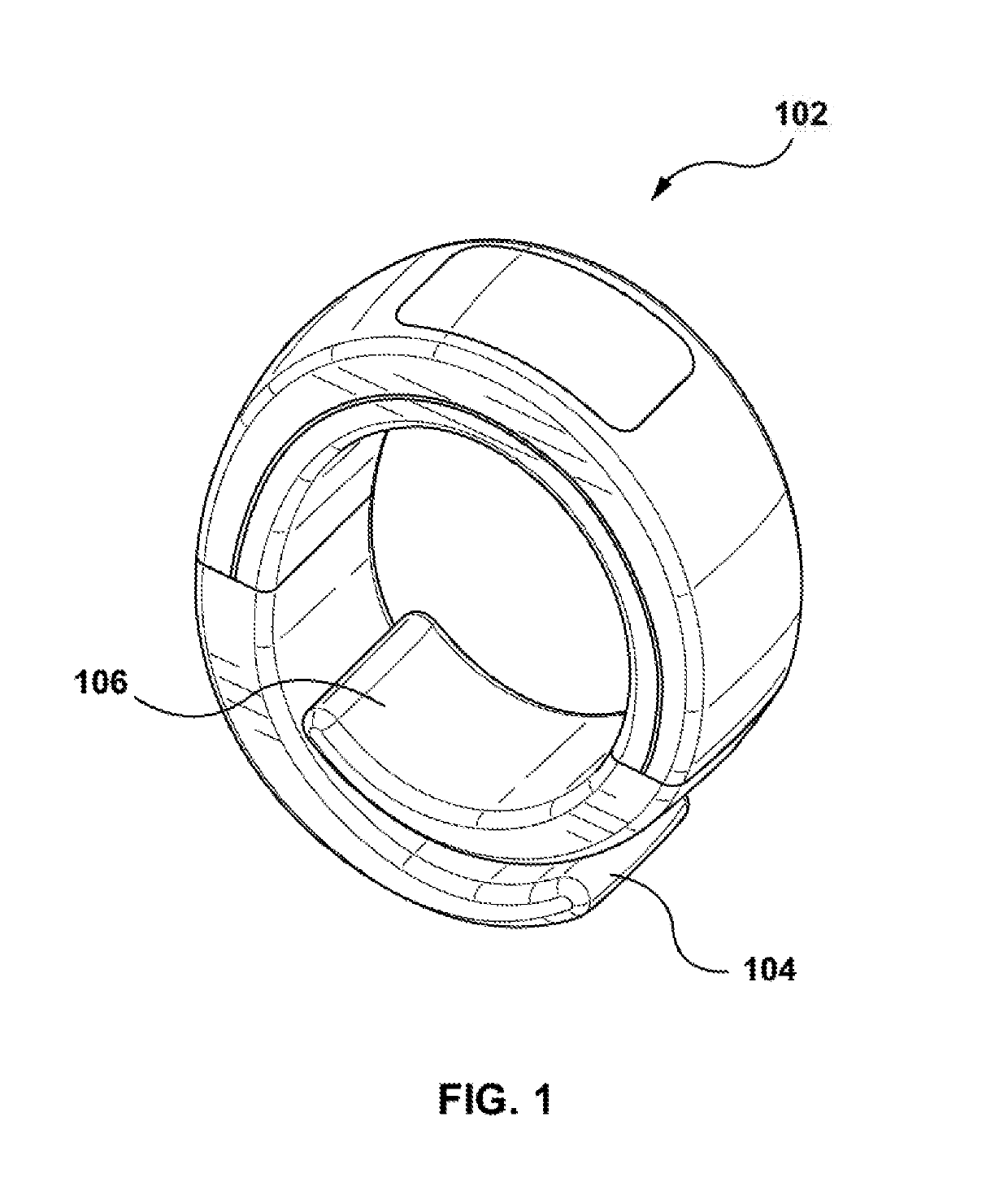 Systems, devices, and methods for a wearable ring antenna