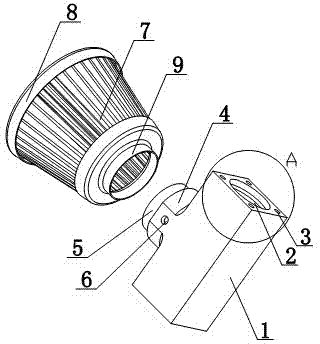 Universal rotating adjusting mechanism for bow mounted route indicator light