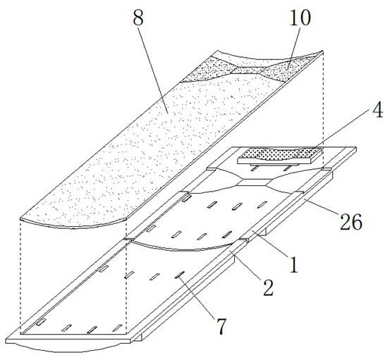 Lying plate for automobile maintenance