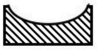 Device and technology for manufacturing prefabricated components of curved-surface cement products for building