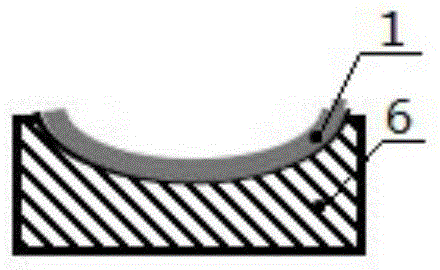 Device and technology for manufacturing prefabricated components of curved-surface cement products for building