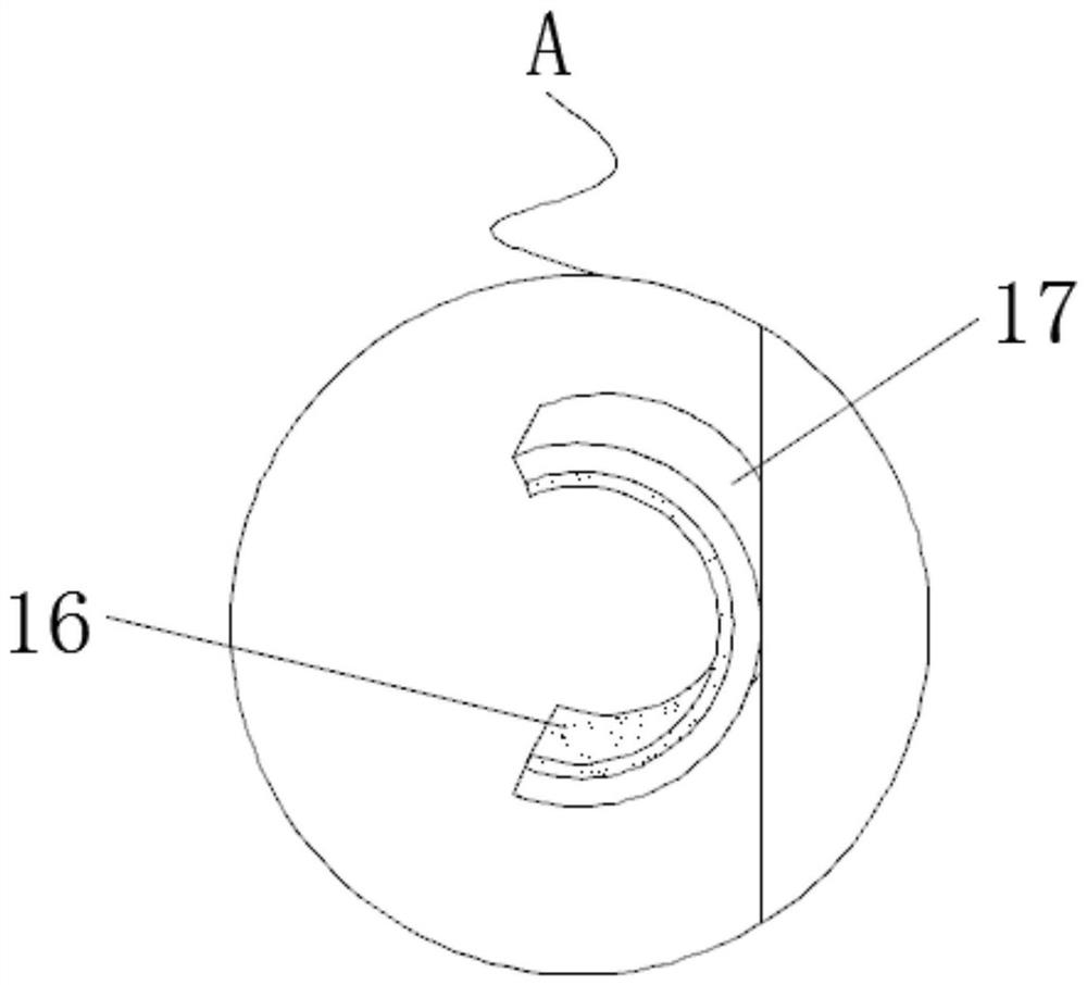 Rapid nasal feeding tube fixing device for gastroenterology nursing