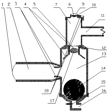 Motor vehicle internal combustion engine speed-sensitive linear automatic supercharging air supply device