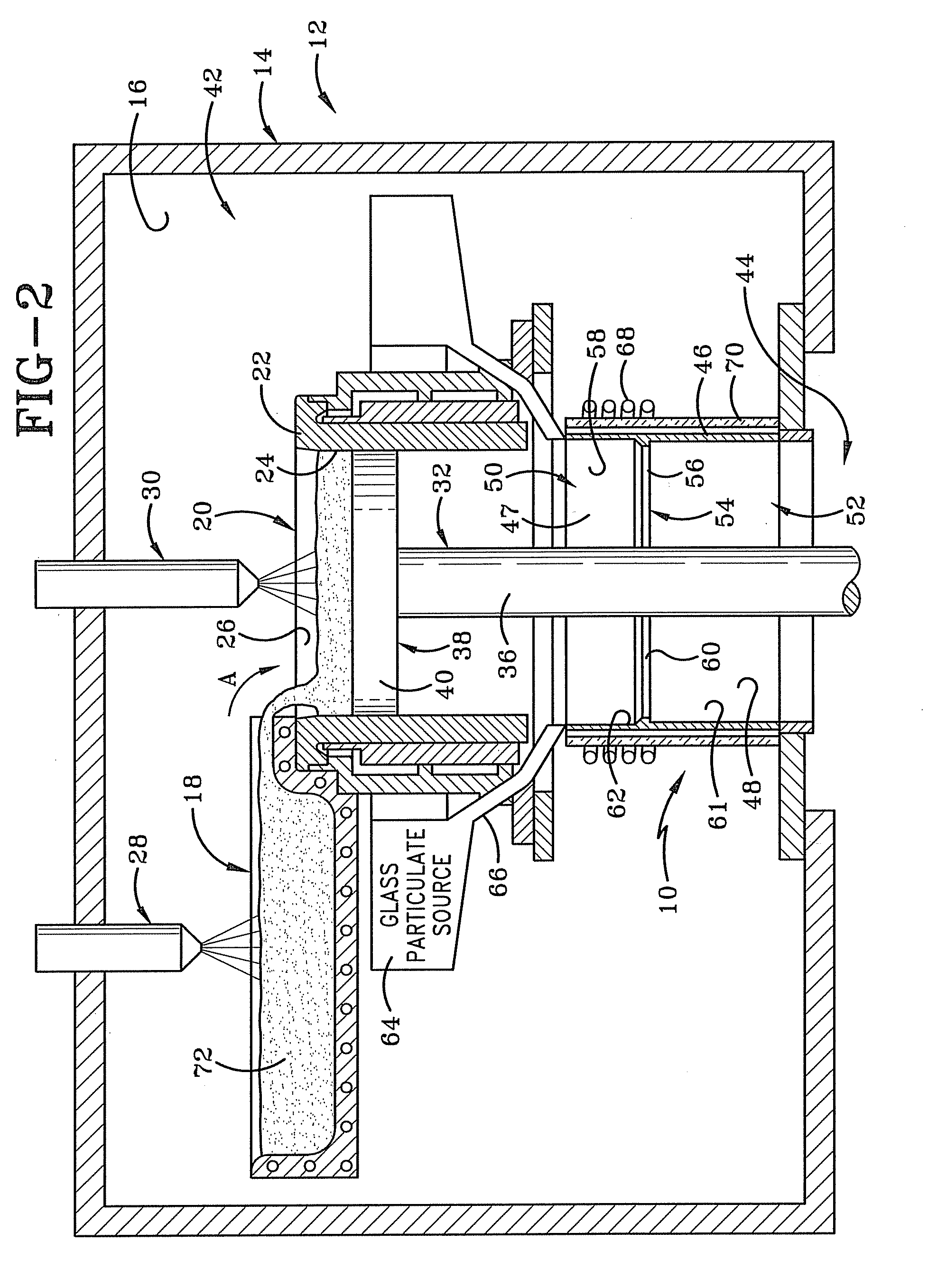 Continuous casting sealing method