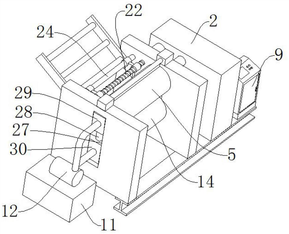 Calender for plastic product processing and using method thereof