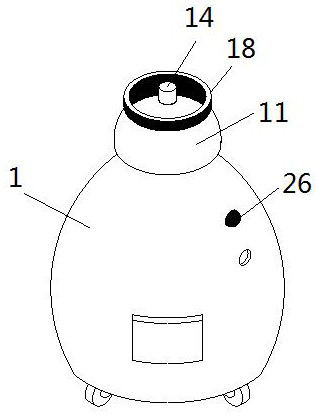 Long-distance transmission device for fire alarm