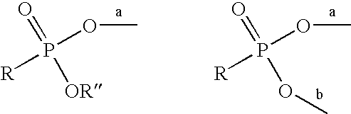 Composite structure with organophosphonate adherent layer and method of preparing