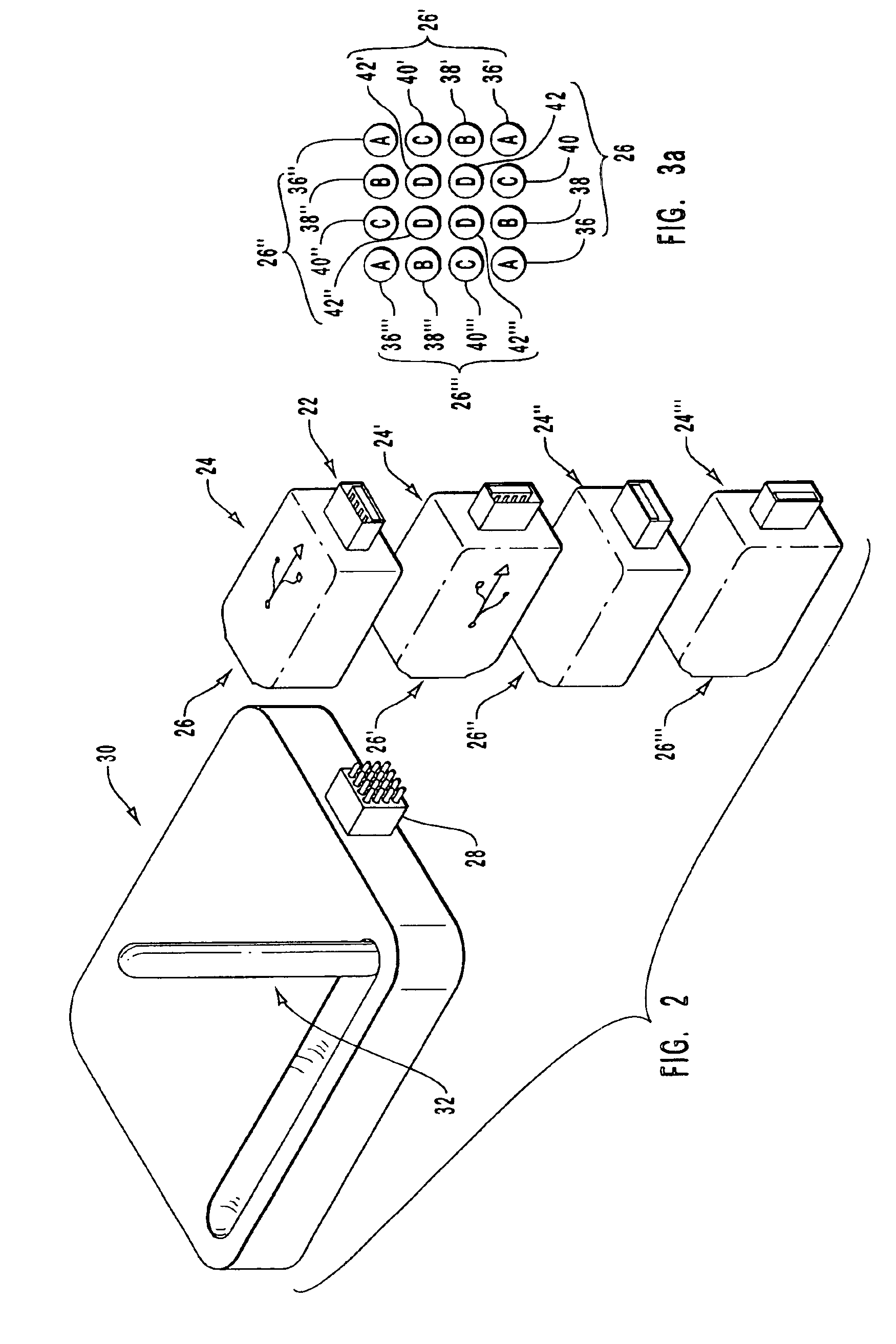 Connector scheme to allow physical orientation of a computer peripheral