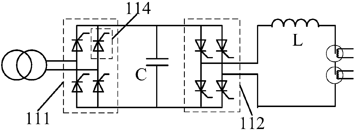 DC circuit breaker energy supply system and control method and device thereof