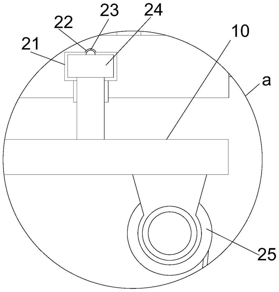 Movable self-adaptive building board stacking device