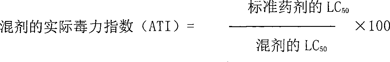 Pesticide-miticide composition containing diafenthiuron effective component and application thereof