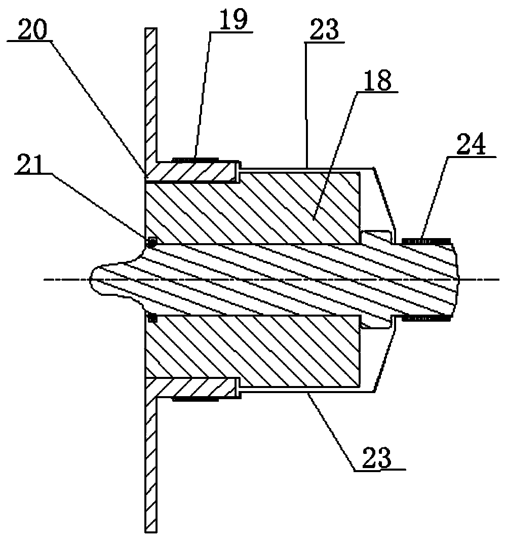 Transit type vacuum excrement collecting system for train, and control method