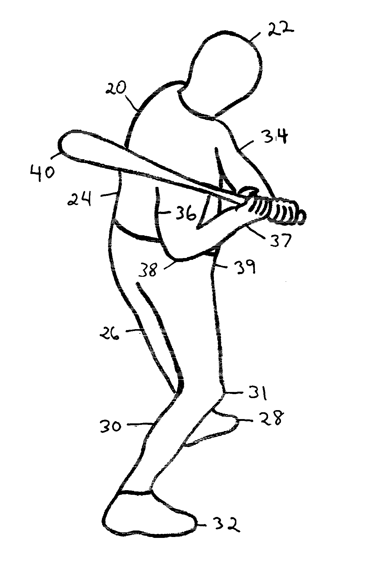 Method for pivotally swinging and hitting an object