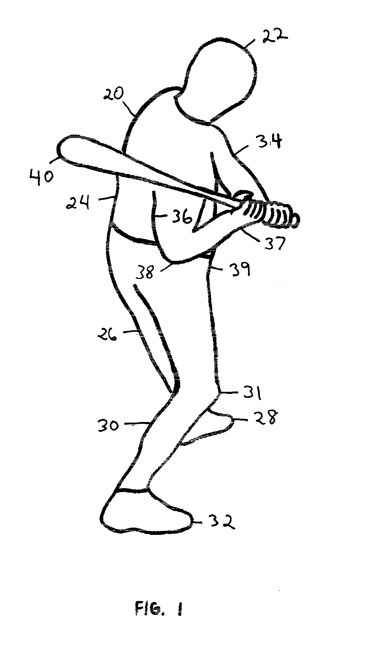 Method for pivotally swinging and hitting an object