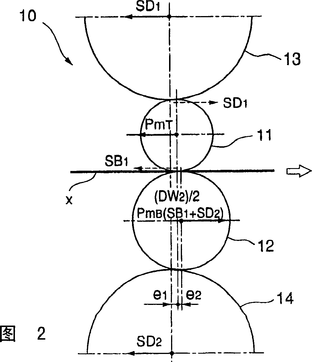 Method of rolling sheet and rolling machine