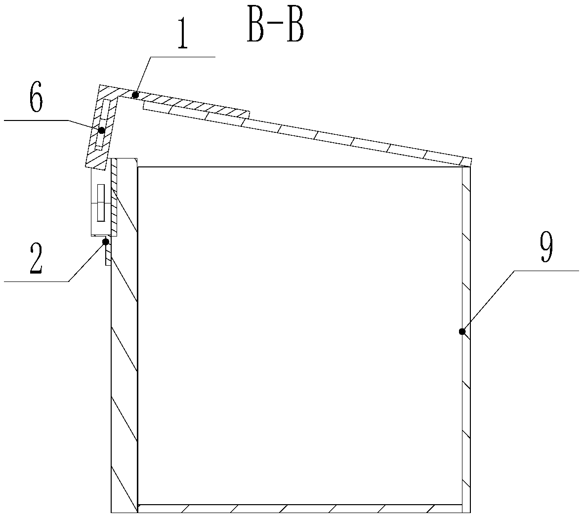 Operation method based on recyclable express packaging box