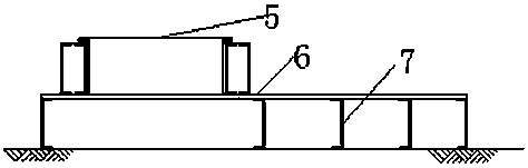 Manual positioning construction method of permanent steel column