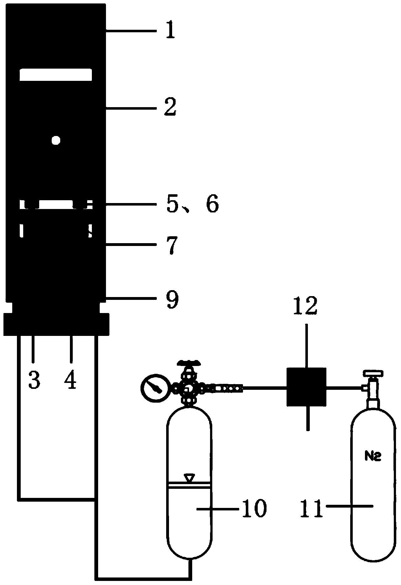 Rigid servo-actuated loading frame structure