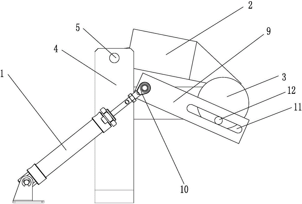 Vibrating discharging device