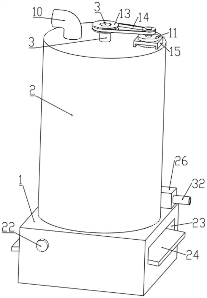 Filtering device for processing high-quality and high-yield oil plants