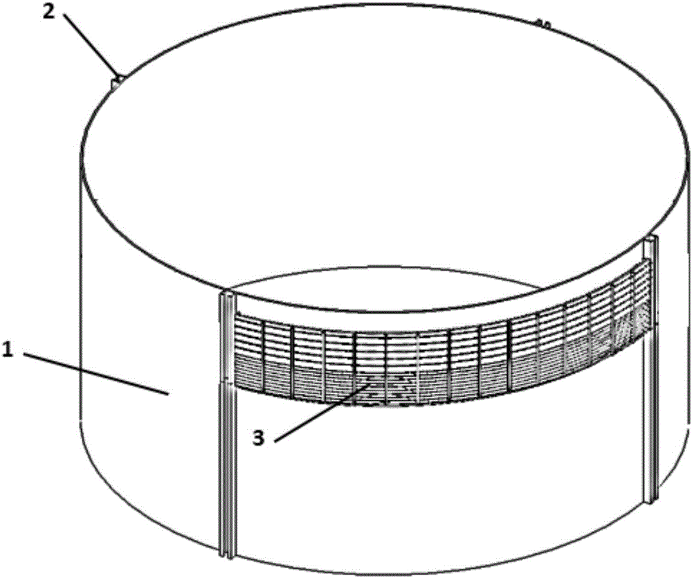 Concrete anticorrosive tooling construction method for splash zone of steel cylindrical bank protection structure